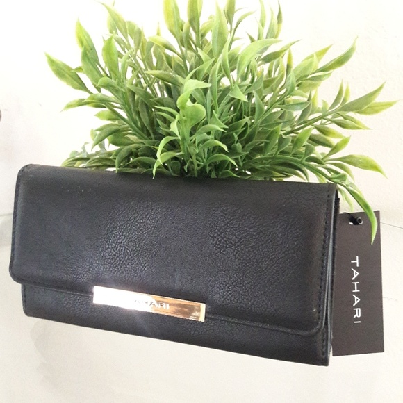 NWT TAHARI THREE-FOLD WALLET CASE ORGANIZER - Picture 3 of 16